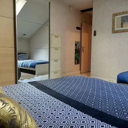 Confortable En Centre-ville + Parking Prive + Cour Appartement *